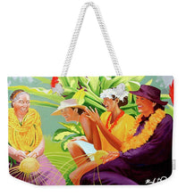 Load image into Gallery viewer, Happy Talk - Weekender Tote Bag