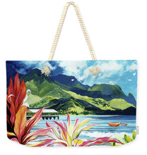 Load image into Gallery viewer, Red Canoe - Weekender Tote Bag