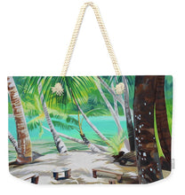 Load image into Gallery viewer, Thinking of Tahiti - Weekender Tote Bag
