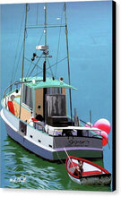 Load image into Gallery viewer, Doubtless Dinghy Dog - Canvas Print