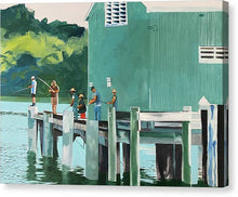 Load image into Gallery viewer, Mangonui Fisherman - Canvas Print