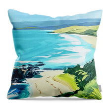 Load image into Gallery viewer, Pink Beach - Throw Pillow