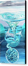 Load image into Gallery viewer, Shark in the Vortex - Canvas Print