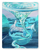 Load image into Gallery viewer, Shark in the Vortex - Blanket