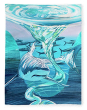 Load image into Gallery viewer, Shark in the Vortex - Blanket