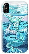Load image into Gallery viewer, Shark in the Vortex - Phone Case