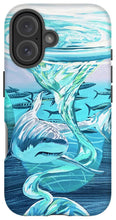 Load image into Gallery viewer, Shark in the Vortex - Phone Case