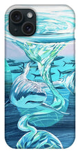 Load image into Gallery viewer, Shark in the Vortex - Phone Case