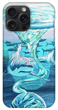Load image into Gallery viewer, Shark in the Vortex - Phone Case