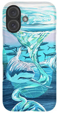 Load image into Gallery viewer, Shark in the Vortex - Phone Case