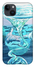 Load image into Gallery viewer, Shark in the Vortex - Phone Case