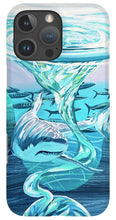 Load image into Gallery viewer, Shark in the Vortex - Phone Case
