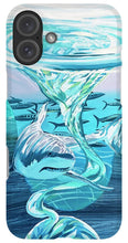 Load image into Gallery viewer, Shark in the Vortex - Phone Case