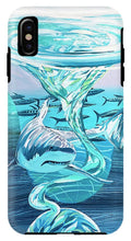 Load image into Gallery viewer, Shark in the Vortex - Phone Case