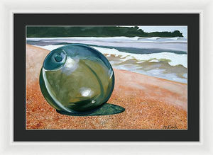 Glass Ball - Framed Print