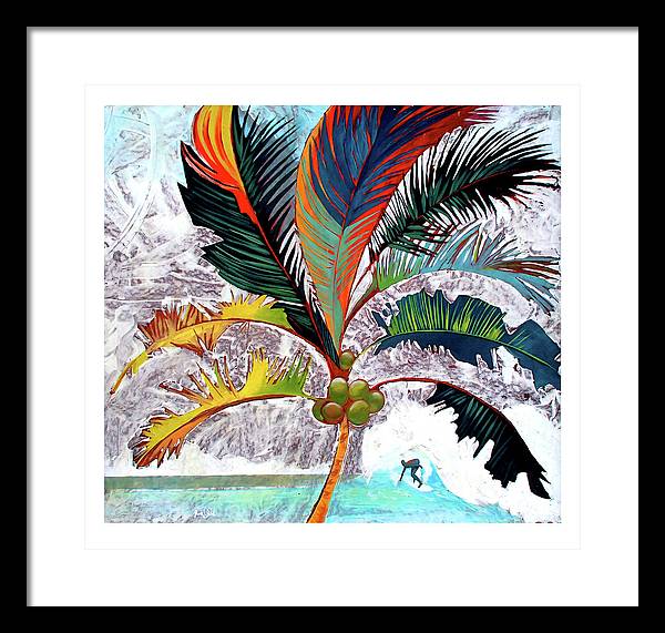 Summer Palm - Framed Print