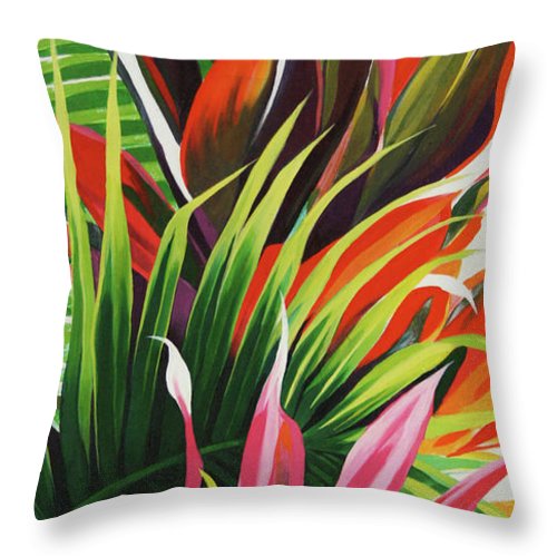 Ti Plant - Throw Pillow