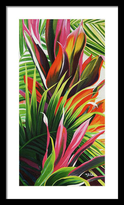 Ti Plant - Framed Print