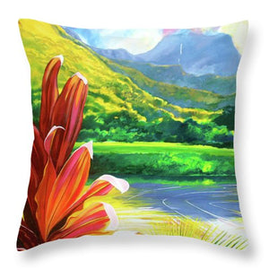 Waipa Sunset - Throw Pillow