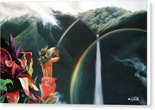 Load image into Gallery viewer, Anuenue Namolokama - Canvas Print