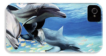 Load image into Gallery viewer, Blue Dolphins - Phone Case
