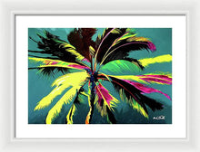 Load image into Gallery viewer, Blue Wild Palm - Framed Print