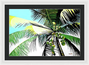 Coco Palm - Framed Print