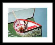 Load image into Gallery viewer, Dinghy Dog - Framed Print