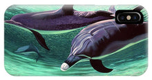 Load image into Gallery viewer, Dolphins And Turtle - Phone Case