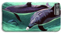 Load image into Gallery viewer, Dolphins And Turtle - Phone Case