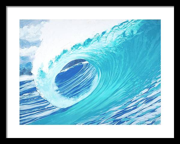 Dream Wave - Framed Print