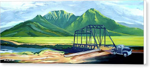 Hanalei Bridge - Canvas Print