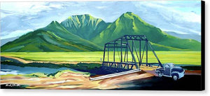 Hanalei Bridge - Canvas Print