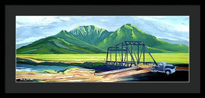 Hanalei Bridge - Framed Print