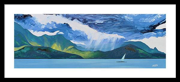 Hanalei Light - Framed Print