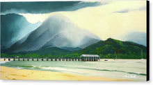 Load image into Gallery viewer, Hanalei Rain - Canvas Print