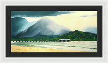 Load image into Gallery viewer, Hanalei Rain - Framed Print