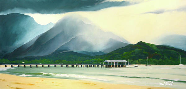 Hanalei Rain - Art Print