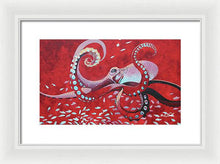 Load image into Gallery viewer, He&#39;e Maroon - Framed Print