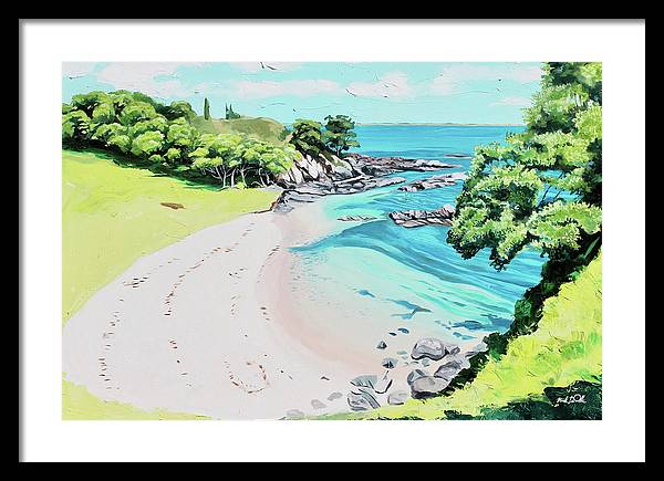 Hidden Cove - Framed Print