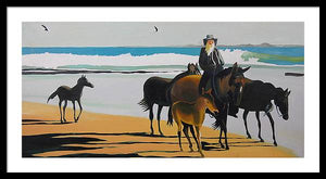 Horseback Hermit - Framed Print