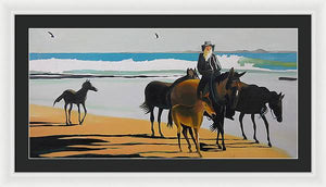 Horseback Hermit - Framed Print
