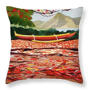 Kamani Canoe - Throw Pillow