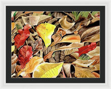 Load image into Gallery viewer, Kamani Leaves - Framed Print