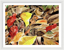 Load image into Gallery viewer, Kamani Leaves - Framed Print
