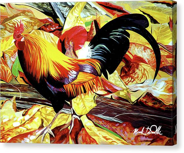 Ke'e Rooster - Canvas Print