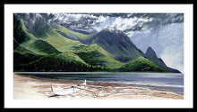 Load image into Gallery viewer, Mamalahoa Canoe - Framed Print