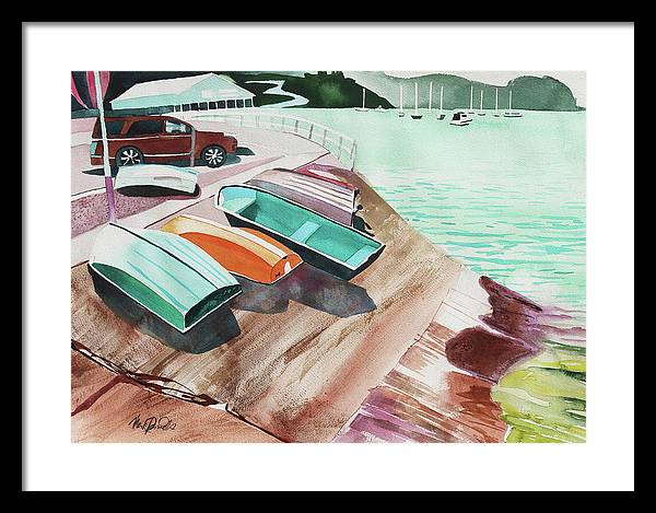 Mangonui Ramp - Framed Print