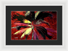 Load image into Gallery viewer, Maroon Palm - Framed Print