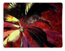Load image into Gallery viewer, Maroon Palm - Blanket